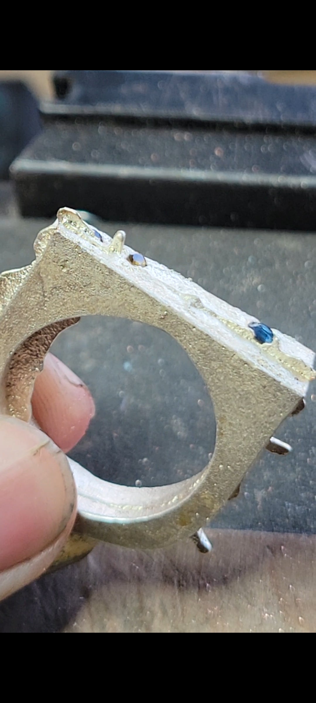 Sand Casting Ring 🔥 🔨 💍