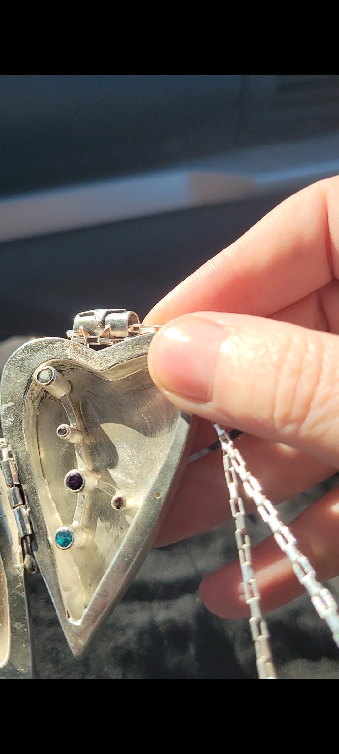 Pre-Order Custom Sterling Silver Ouija Board Locket