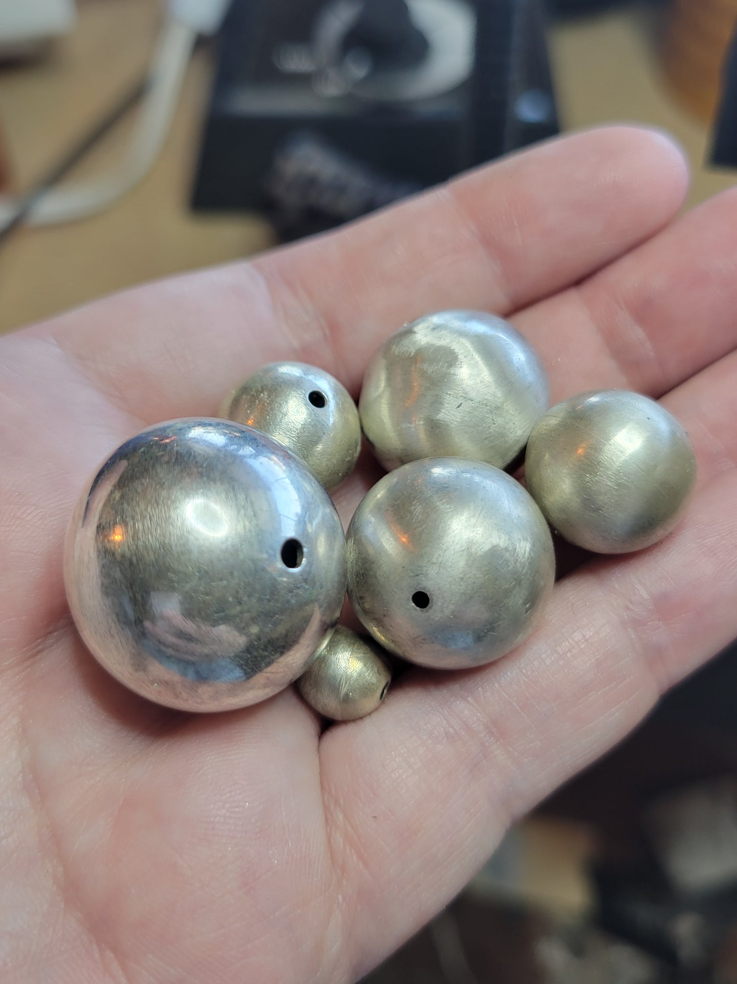 The Perfect Hollow Silver Bead